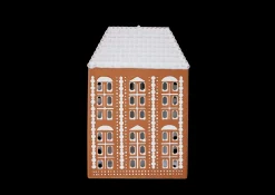 Kähler Gingerbread Lyshus stor brun - Kjøp her