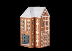 Kähler Gingerbread Lyshus stor brun - Kjøp her