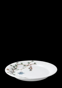 Kähler Hammershøi Christmas Tallerken Ø27 cm hvit m. deko