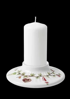 Kähler Hammershøi Christmas Lysestake til kubbelys Ø13 cm