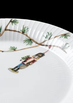Kähler Hammershøi Christmas Tallerken Ø27 cm hvit m. deko