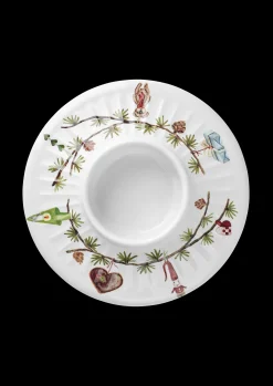 Kähler Hammershøi Christmas Lysestake til kubbelys Ø13 cm