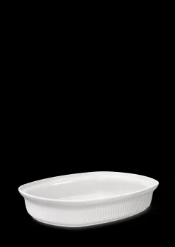 Kähler Hammershøi Ovnsfast fat 32x24 cm hvit