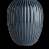 Kähler Hammershøi Vase H25.5 antrasittgrå (15386)