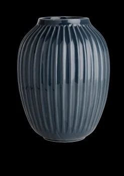 Kähler Hammershøi Vase H25.5 antrasittgrå (15386)