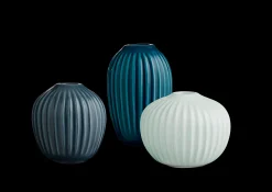 Kähler Hammershøi Vase miniatyr grønn 3 stk. (16146)