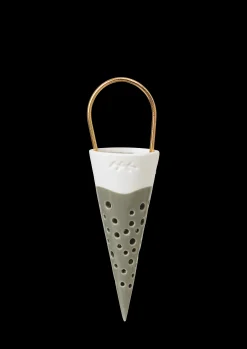 Kähler Nobili Julekremmerhus H15.5 olivengrønn