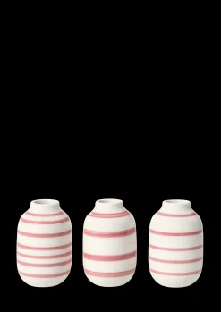 Kähler Omaggio Vase miniatyr rosa 3 stk. - Kjøp her