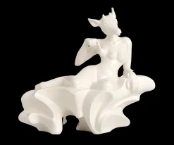 Kähler Stories of Eve Happiness hvit (12422)