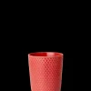 Lyngby Porcelain Rhombe Color Mug 33 CL Coral - Kjøp her