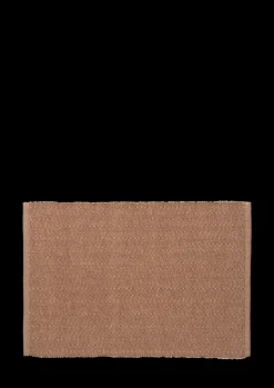 Lyngby Porcelæn Herringbone Dekkebrikker 43x30 cm brun