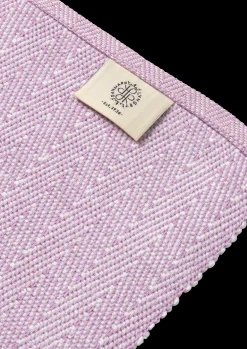 Lyngby Porcelæn Herringbone Dekkebrikker 43x30 cm lilla