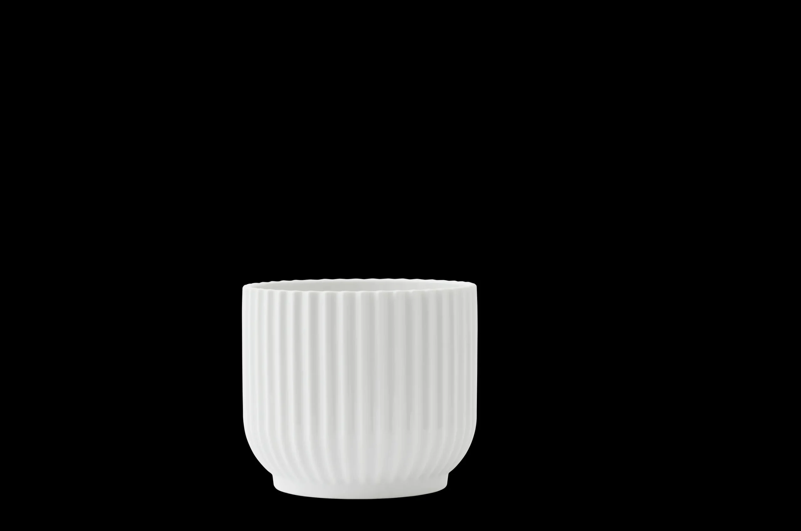 Lyngby Porcelæn Lyngby Blomsterpotte liten hvit