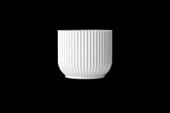 Lyngby Porcelæn Lyngby Blomsterpotte stor hvit