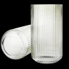 Lyngby Porcelæn Lyngby Vase H31 smoke munnblåst glass
