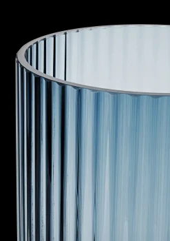 Lyngby Porcelæn Lyngby Vase H25 blue munnblåst glass