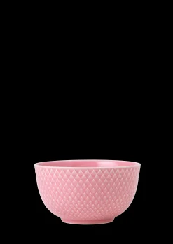 Lyngby Porcelæn Rhombe Color Skål Ø11 cm rosa