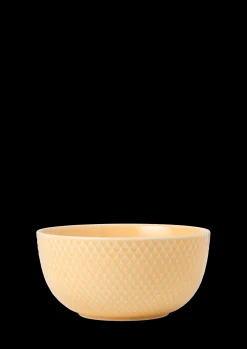 Lyngby Porcelæn Rhombe Color Skål Ø13 cm sand