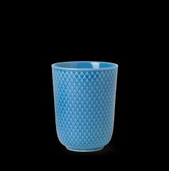 Lyngby Porcelæn Rhombe Color Krus 33 cl blå