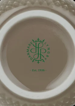 Lyngby Porcelæn Rhombe Earth Kopp med hank 39 cl clay
