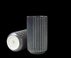 Lyngby Radiance Vase H15 blå