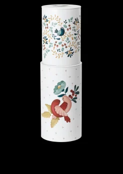 Rosendahl GC Cottage Oppbevaringsboks Ø10/Ø11 hvit m. deko