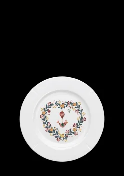 Rosendahl GC Cottage Tallerken Ø19.5 cm hvit m. deko