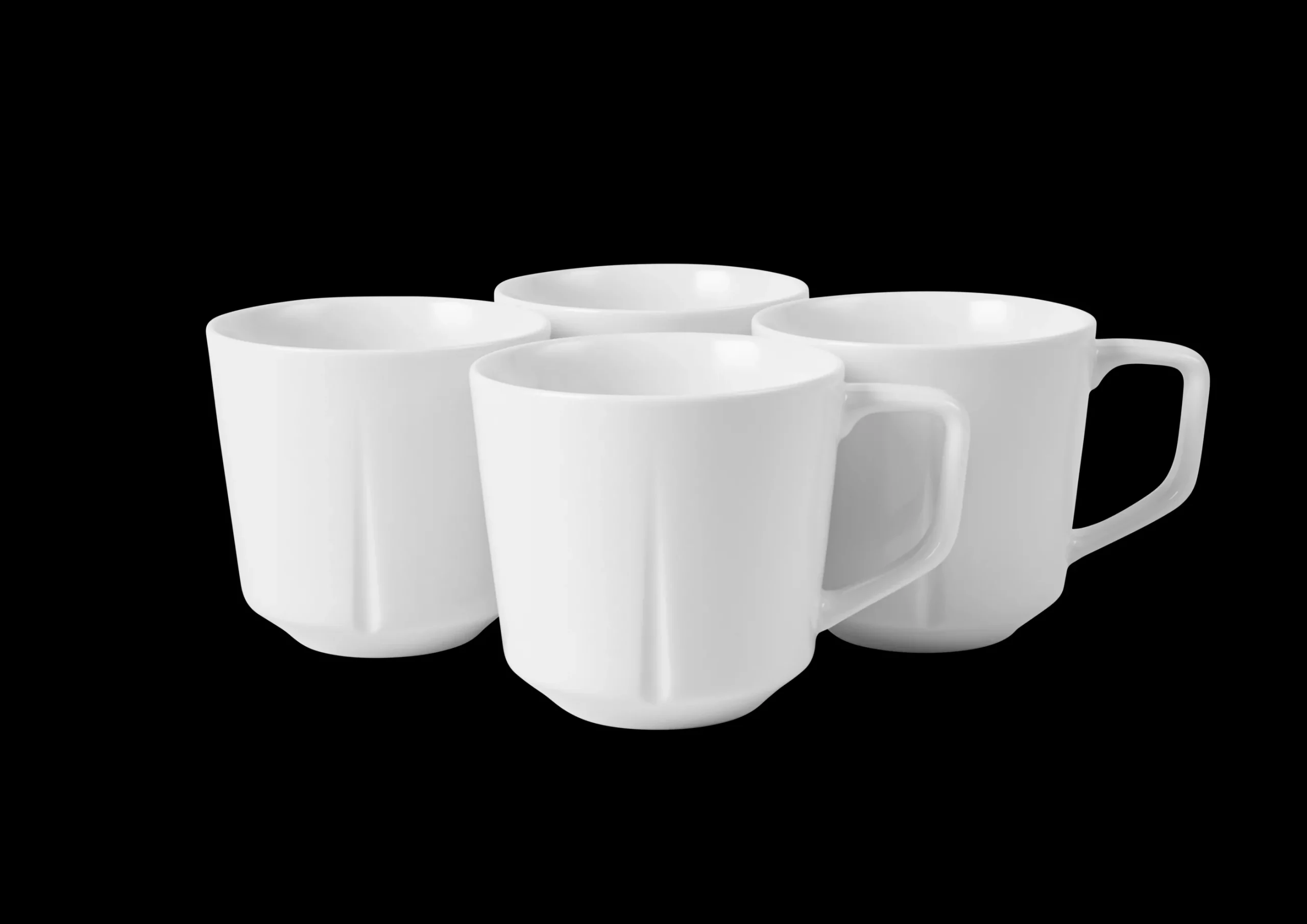 Rosendahl Grand Cru Essentials Krus 30 cl hvit 4 stk.